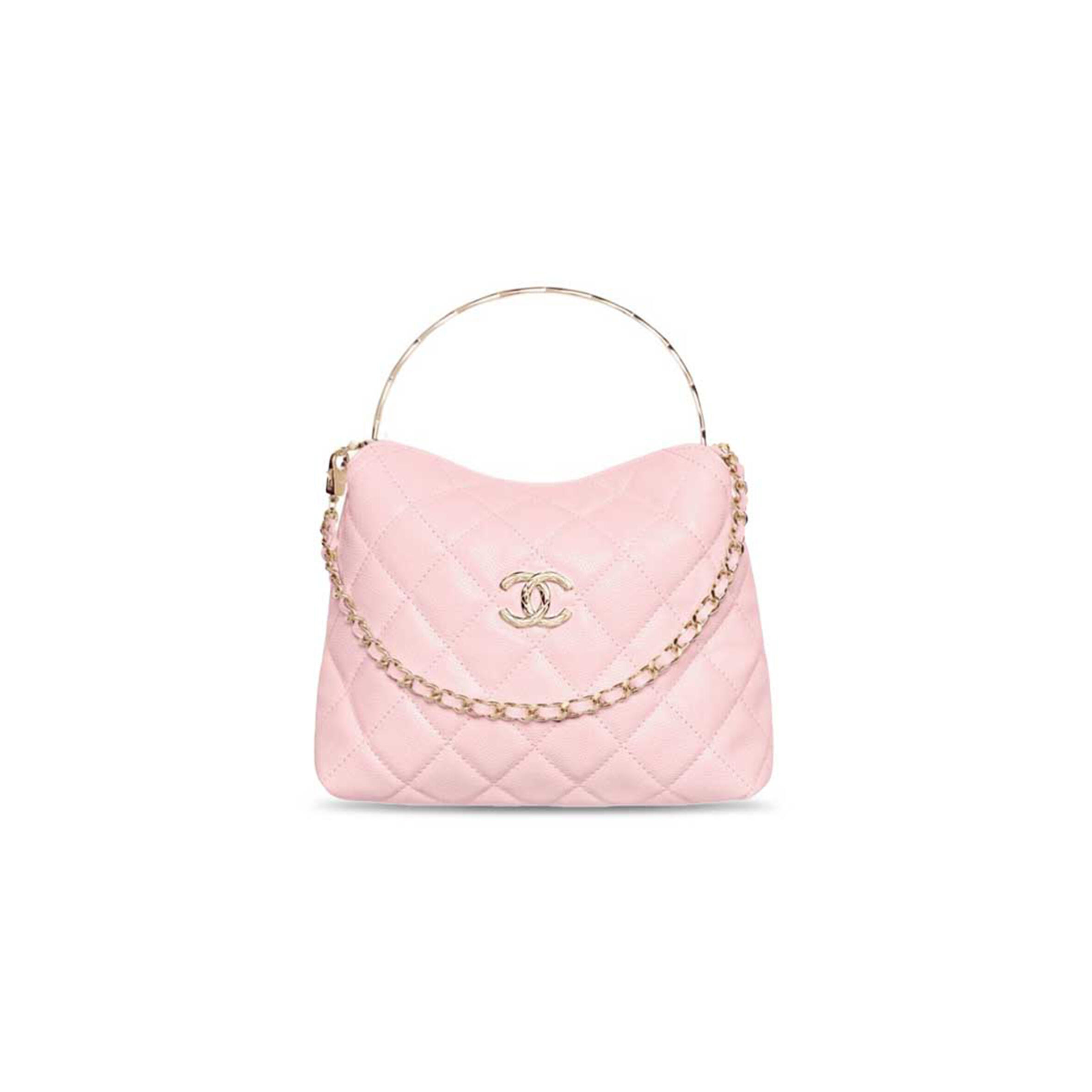 CHANEL MASTER 25S COCO CRUSH HANDLE LUNCH BOX BAG AP4591 (18.5*14.5*7cm)